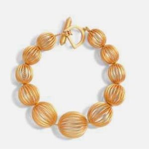 Dean Davidson Savannah Bead Bracelet 22K Gold Plated